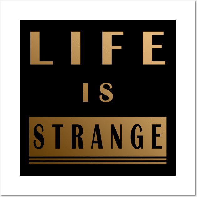 Life is Strange - Golden Color Design Wall Art by MFK_Clothes